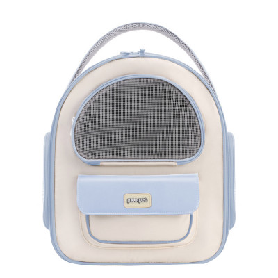 Рюкзак-переноска для животных кошек и собак Moorpet 242210 33*34*22 см Blue