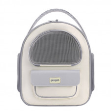 Рюкзак-переноска для животных кошек и собак Moorpet 242210 33*34*22 см Gray