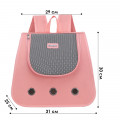 Рюкзак-переноска для кошек Moorpet 257711 Peach