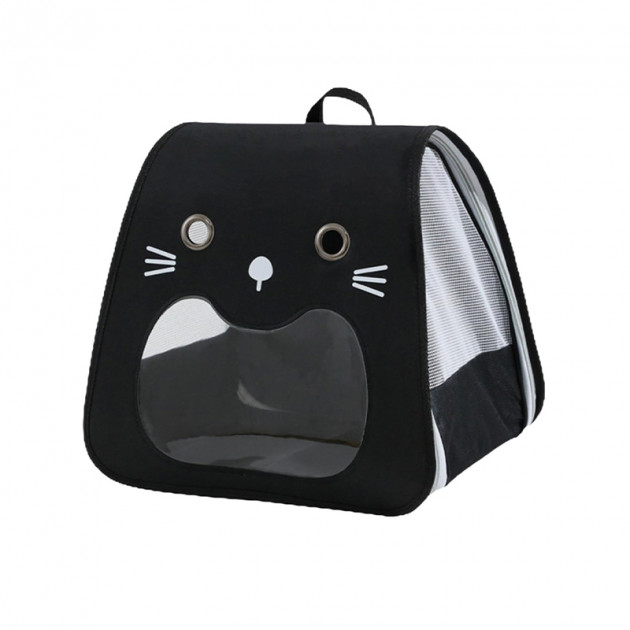 Рюкзак-переноска для животных кошек и собак Taotaopets 247723 Black