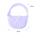 Слинг-переноска для котов и собак SY-2022-0502 Violet S (37*11*23 см)