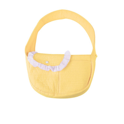 Слинг-переноска для котов и собак SY-2022-0502 Yellow M (40*11*26 см)