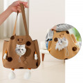 Сумка-переноска для кошек и собак 2404SXMJ3153 Сookies холщовая Brown XL