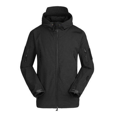 Тактическая куртка Soft Shell A001 Black 5XL