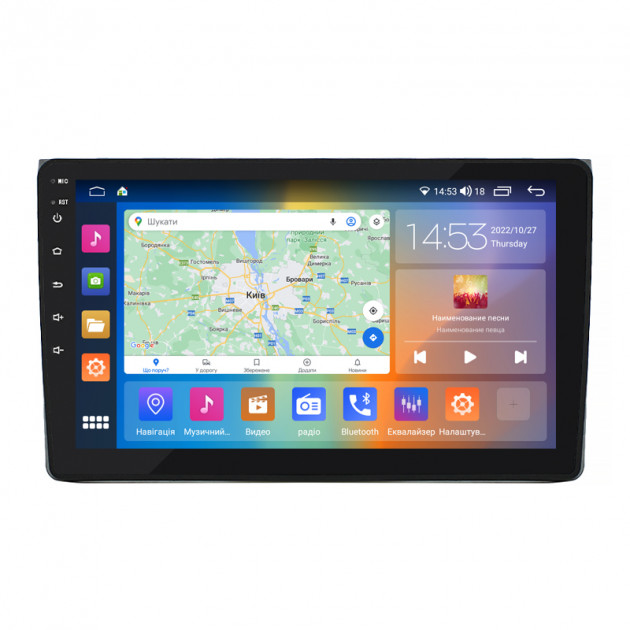 Штатная магнитола Lesko для Audi A4 III (B7) 2004-2009 экран 9" 4/64Gb CarPlay 4G Wi-Fi GPS Prime