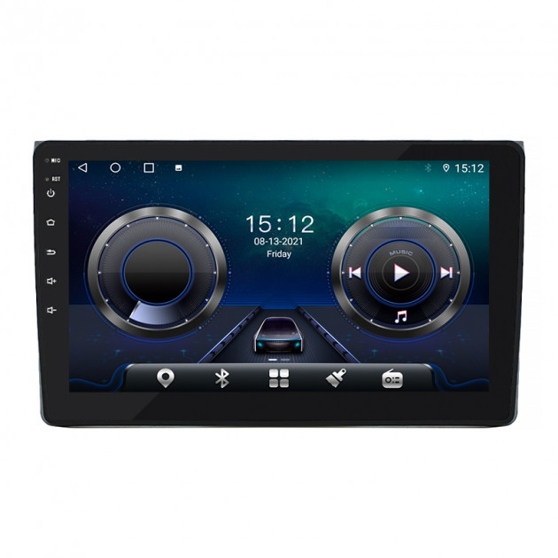 Штатная магнитола Lesko для Audi A4 III (B7) 2004-2009 экран 9" 4/64Gb 4G Wi-Fi GPS Top