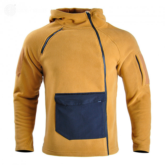 Тактическая флисовая толстовка Han-Wild HW021 Sand Khaki 3XL