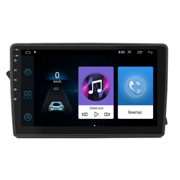 Штатная магнитола Lesko для Audi A4 IV (B8) 2007-2012 экран 9" 1/16Gb Wi-Fi GPS Base