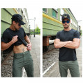 Тактическая футболка с коротким рукавом A159 Black 2XL