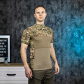 Тактическая футболка с коротким рукавом A426/A341 Camouflage XXL