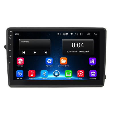 Штатная магнитола Lesko для Audi A4 IV (B8) Рестайлинг 2011-2015 экран 9" 2/32Gb Wi-Fi GPS Base