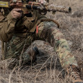 Тактические штаны Soft shell S.archon IX6 Camouflage CP L