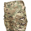 Зимние тактические штаны Soft shell S.archon X9JRK Camouflage CP на флисе S
