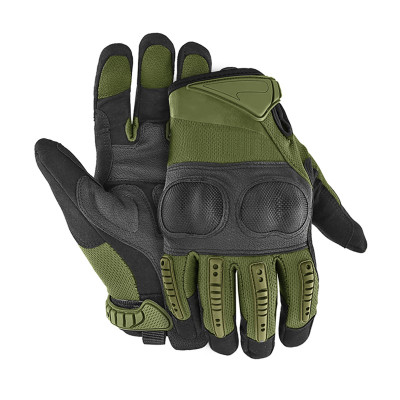 Перчатки тактические полнопалые E005 Green L