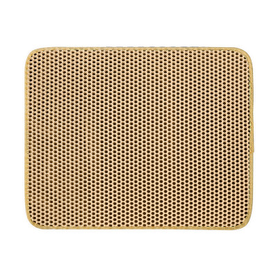 Двухслойный коврик для кошачьего туалета с песочным фильтром DT856 нескользящий Sand 40*50