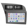 Штатная магнитола Lesko для Audi A6 III (C6) Рестайлинг 2008-2011 экран 9" 4/64 QLED CarPlay 4G Wi-Fi GPS 360 Prime
