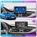 Штатная магнитола Lesko для Audi Q3 I (8U) 2011-2014 экран 9" 1/16Gb Wi-Fi GPS Base