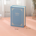 Шкатулка книга Casegrace SP-01115 органайзер для хранения ювелирных изделий Blue