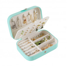 Шкатулка Casegrace SP-01161 для украшений и ювелирных изделий портативная 16*11*5 см Turquoise