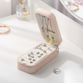 Шкатулка Casegrace SP-01185 для украшений и ювелирных изделий портативная 15*6,5*4,8 см Pink