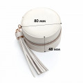 Шкатулка Casegrace SP-01205 для колец и ювелирных изделий портативная компактная 7*7*4,5 см White