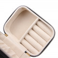 Шкатулка Casegrace SP-01304-B для украшений и ювелирных изделий портативная с молнией Black