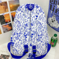 Рюкзак подростковый 5154 с рисунками 20-35 л Blue