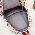 Рюкзак подростковый 5154 с рисунками 20-35 л Red