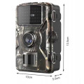 Фотопастка Suntekcam DL-100 (12 Мп, 2" дисплей), захист IP66. Камера з датчиком руху та нічною зйомкою.