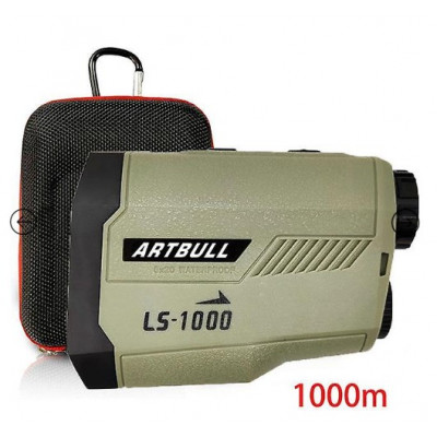 Лазерный дальномер Artbull LS-1000 – измерение расстояния до 1000 метров с учетом угла наклона и скорости движения.