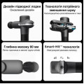 Профессиональный перкуссионный ударный массажер Booster Lightsaber U1 (24V) (Чёрный)