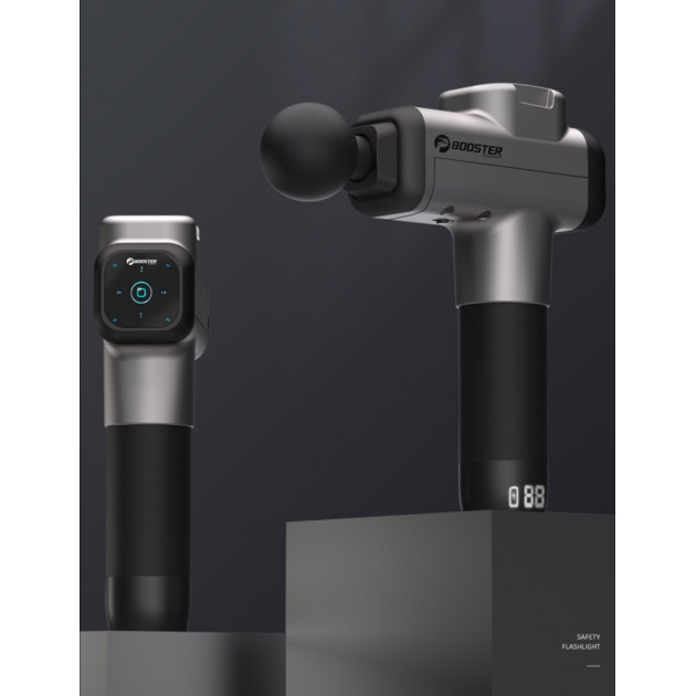 Перкуссионный массажер Booster M2-A — мощный ударный пистолет для массажа