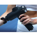 Профессиональный ударный перкуссионный массажер Booster Fusion Black Pro (черный) для тела.