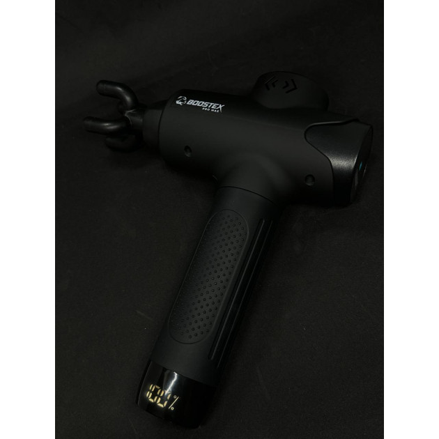 Компактний перкусійний масажер Boostex Pro Max 2 з 21 насадкою в кейсі