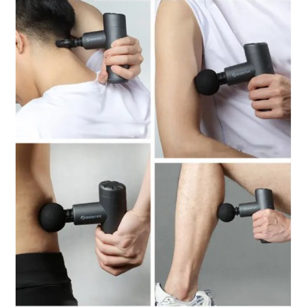 Перкуссионный массажный пистолет Booster Mini X-01 (12V) – эффективный массаж для глубокого расслабления