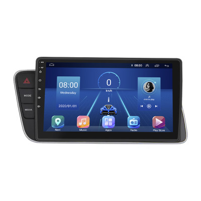 Штатная магнитола Lesko для Audi Q5 I (8R) ver. Low 2008-2012 экран 9" 6/128Gb 4G Wi-Fi GPS Top