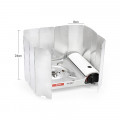 Складной ветрозащитный экран SEAROCK SRTF-003 12 секций