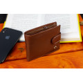 Чоловічий портмоне з натуральної шкіри ST Leather B104 Коричневий