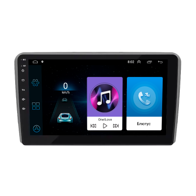 Штатная магнитола Lesko для Audi RS 3 I (8P) 2011-2012 экран 9" 1/16Gb Wi-Fi GPS Base