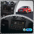 Штатная магнитола Lesko для Audi RS 3 I (8P) 2011-2012 экран 9" 1/16Gb Wi-Fi GPS Base