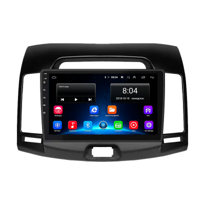 Штатная магнитола Lesko для Hyundai Avante IV 2006-2010 экран 9" 2/32Gb Wi-Fi GPS Base