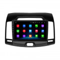 Штатная магнитола Lesko для Hyundai Avante IV 2006-2010 экран 9" 2/32Gb Wi-Fi GPS Base
