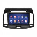 Штатная магнитола Lesko для Hyundai Avante IV 2006-2010 экран 9" 6/128Gb 4G Wi-Fi GPS Top