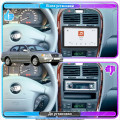 Штатная магнитола Lesko для Kia Optima I Рестайлинг 2002-2005 экран 9" 4/64 QLED CarPlay 4G Wi-Fi GPS 360 Prime