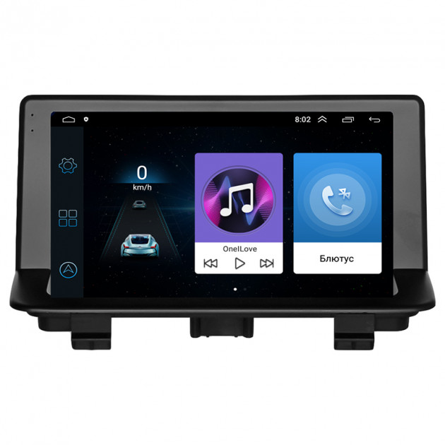 Штатная магнитола Lesko для Audi RS Q3 I (8U) Рестайлинг 2015-2018 экран 9" 1/16Gb Wi-Fi GPS Base