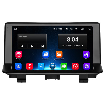 Штатная магнитола Lesko для Audi RS Q3 I (8U) Рестайлинг 2015-2018 экран 9" 2/32Gb Wi-Fi GPS Base