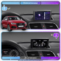 Штатная магнитола Lesko для Audi RS Q3 I (8U) Рестайлинг 2015-2018 экран 9" 2/32Gb CarPlay 4G Wi-Fi GPS Prime