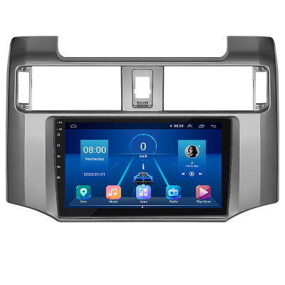 Штатная магнитола Lesko для Toyota 4Runner V 2009-2013 экран 9" 2/32Gb 4G Wi-Fi GPS Top