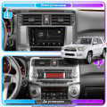 Штатная магнитола Lesko для Toyota 4Runner V 2009-2013 экран 9" 2/32Gb 4G Wi-Fi GPS Top