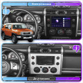 Штатная магнитола Lesko для Toyota FJ Cruiser  2006-н.в. экран 9" 1/16Gb Wi-Fi GPS Base